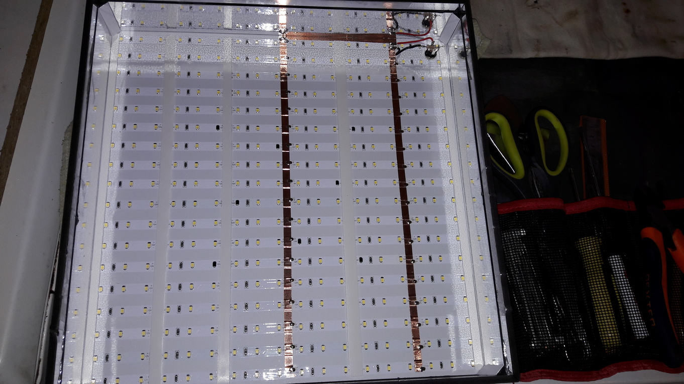 Ecran à flats ouvert